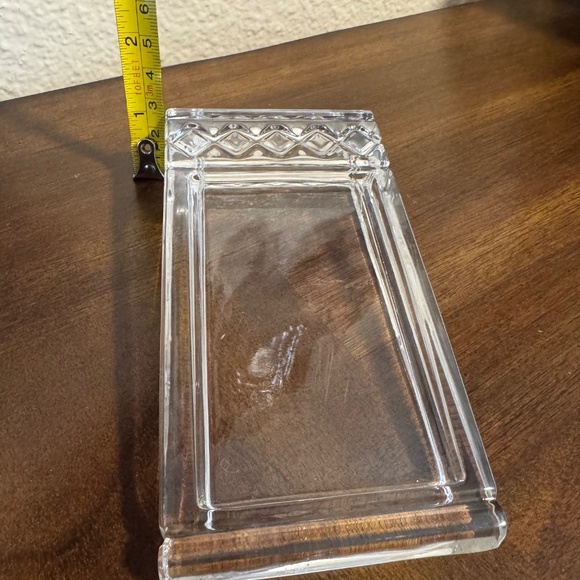 Business Card or Note Pad Glass Tray - Picture 3 of 9
